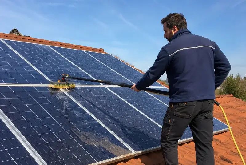 Nettoyage et entretien de panneaux solaires à Berriac